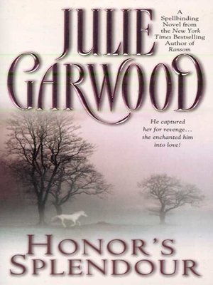 cover image of Honor's Splendour